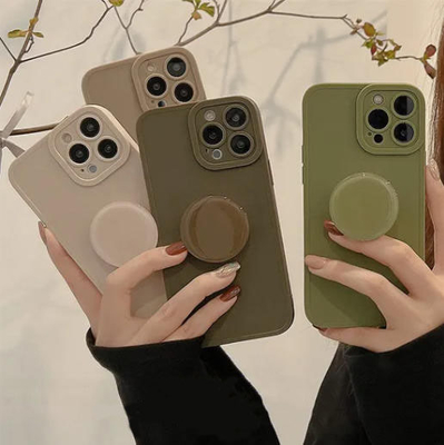 Boîtier magnétique en silicone résistant aux chocs pour iPhone 16 15 Pro