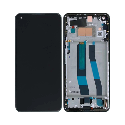 comprare Display touchscreen con telaio con telaio per Premium Mi 11 lite NE Nero Pannello schermo originale rinnovato online manufacture