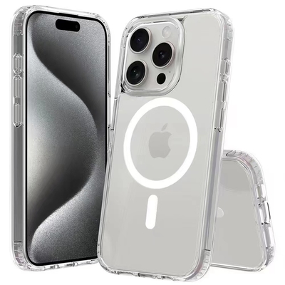 TPU Силиконовый Ударные магнитные чехлы для мобильных телефонов для iPhone 15 14 13 Pro Max