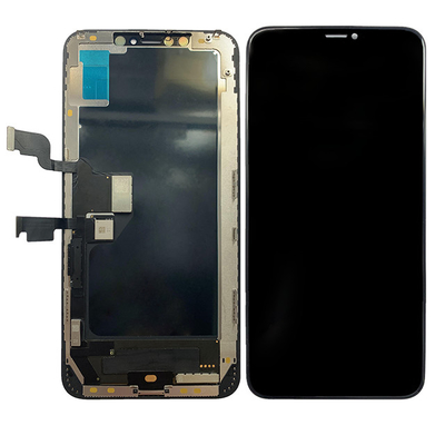Display di telefono OLED rigido Telefono cellulare schermo LCD per iPhone X Xr Xs Max anti graffi