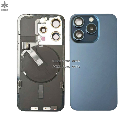 NFC Flex Задняя крышка корпуса для iPhone 15 Pro корпус Черный Синий Золотой Белый Прочный