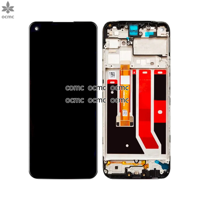 गर्म बिक्री एलसीडी डिस्प्ले टचस्क्रीन OEM डिस्प्ले टचस्क्रीन फ्रेम के साथ OPPO A53 S 2020 cph2139 के लिए ब्लैक