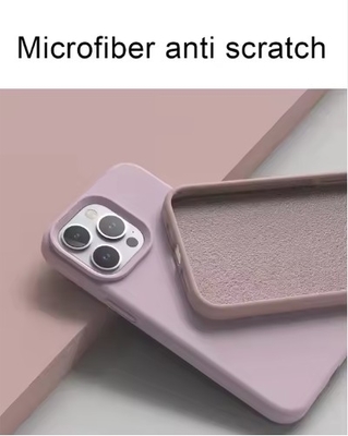 Cassa in silicone compatibile con iPhone16 Pro Max