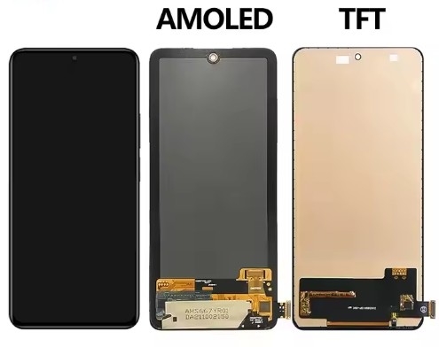 Muestra con pantalla táctil con marco compatible para RM Note 11 Pro